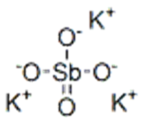 Antimonate (SbO31-),potassium (9CI) CAS 14459-60-0
