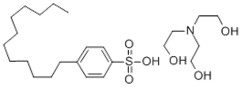 TRIETHANOLAMMONIUM DODECYLBENZENE SULFONATE CAS 27323-41-7