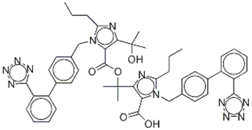 OlMesartan DiMer Ester IMpurity  CAS 1040250-19-8