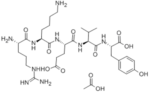 ARG-LYS-GLU-VAL-TYR ACETATE SALT CAS 105184-37-0