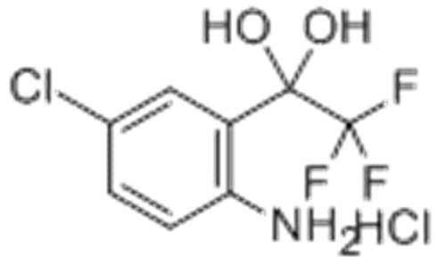1,1-Ethanediol,1-(2-amino-5-chlorophenyl)-2,2,2-trifluoro-, hydrochloride (1:1) CAS 214353-17-0