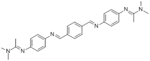 Ethanimidamide,N',N'''-[1,4-phenylenebis(methylidynenitrilo-4,1-phenylene)]bis[N,N-dimethyl- CAS 115103-15-6