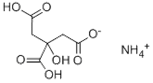 AMMONIUM DIHYDROGENCITRATE CAS 4450-94-6