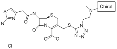 5-Thia-1-azabicyclo[4.2.0]oct-2-ene-2-carboxylicacid,7-[[2-(2-amino-4-thiazolyl)acetyl]amino]-3-[[[1-[2-(dimethylamino)ethyl]-1H-tetrazol-5-yl]thio]methyl]-8-oxo-,hydrochloride (1:2),( 57365832, 57187686,6R,7R)- CAS 66309-69-1