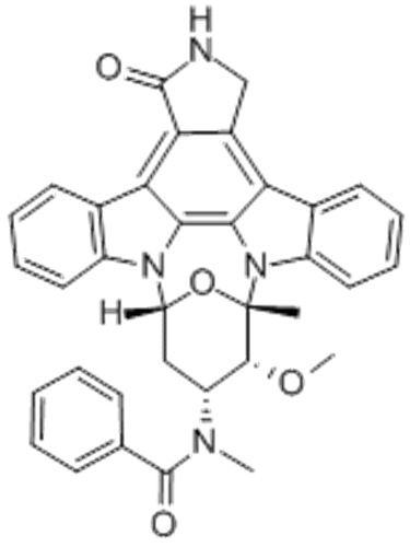 Benzamide,N-[(9S,10R,11R,13R)-2,3,10,11,12,13-hexahydro-10-methoxy-9-methyl-1-oxo-9,13-epoxy-1H,9H-diindolo[1,2,3-gh:3',2',1'-lm]pyrrolo[3,4-j][1,7]benzodiazonin-11-yl]-N-methyl- CAS 120685-11-2