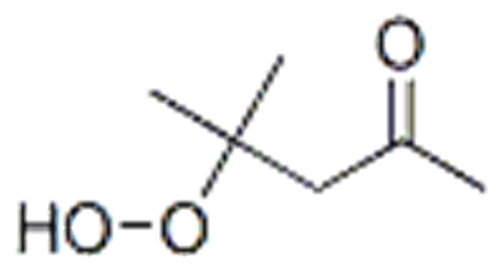 4-hydroperoxy-4-methylpentan-2-one CAS 28056-59-9