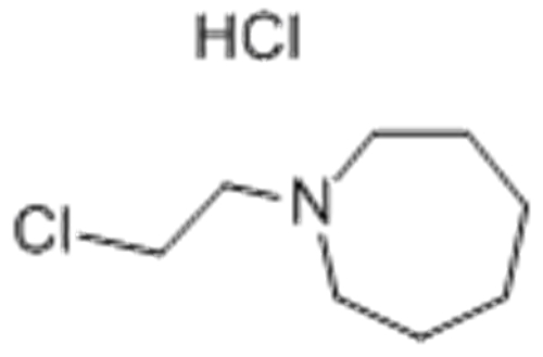 2-(HEXAMETHYLENEIMINO)ETHYL CHLORIDE HYDROCHLORIDE
 CAS 26487-67-2