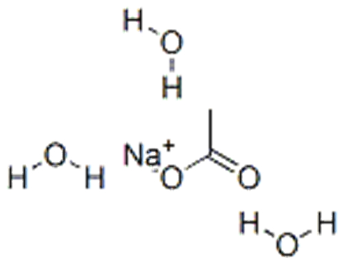 Sodium acetate trihydrate CAS 6131-90-4