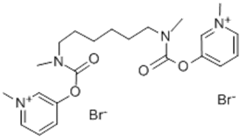 Pyridinium,3,3'-[1,6-hexanediylbis[(methylimino)carbonyl]oxy]bis[1-methyl-, bromide (1:2) CAS 15876-67-2