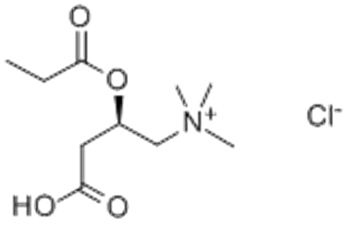 1-Propanaminium,3-carboxy-N,N,N-trimethyl-2-(1-oxopropoxy)-, chloride (1:1),( 57356412, 57252148,2R)- CAS 119793-66-7