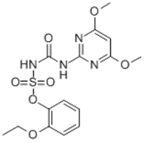 Sulfamic acid,N-[[(4,6-dimethoxy-2-pyrimidinyl)amino]carbonyl]-, 2-ethoxyphenyl ester CAS 126801-58-9