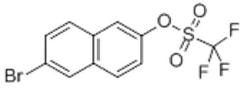 Methanesulfonic acid,1,1,1-trifluoro-, 6-bromo-2-naphthalenyl ester CAS 151600-02-1
