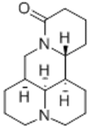 1H,5H,10H-Dipyrido[2,1-f:3',2',1'-ij][1,6]naphthyridin-10-one, dodecahydro-,( 57366162, 57188046,7aS,13aR,13bR,13cS)- CAS 519-02-8