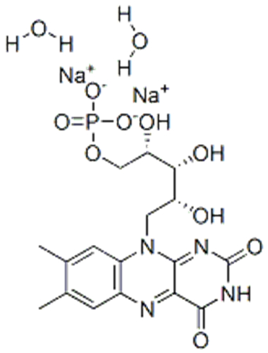RIBOFLAVIN-5'-PHOSPHATE SODIUM SALT DIHYDRATE CAS 6184-17-4
