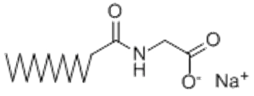 sodium N-methyl-N-(1-oxotetradecyl)aminoacetate CAS 30364-51-3