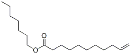 heptyl undec-10-enoate  CAS 68141-27-5