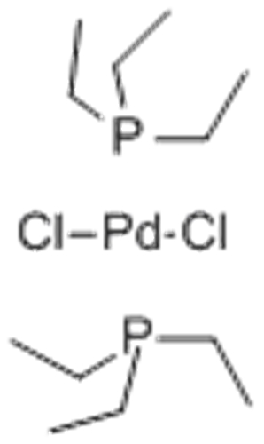 TRANS-DICHLOROBIS(TRIETHYLPHOSPHINE)PALLADIUM(II) Structure CAS 28425-04-9