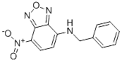 Name: 2,1,3-Benzoxadiazol-4-amine,7-nitro-N-(phenylmethyl)- CAS 18378-20-6