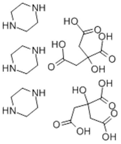 PIPERAZINE CITRATE CAS 144-29-6