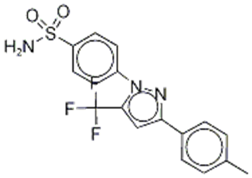 N-De(4-sulfonaMidophenyl)-N'-(4-sulfonaMidophenyl) Celecoxib CAS 331943-04-5