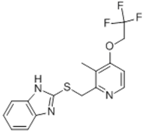 2-[3-Methyl-4-(2,2,2-trifluoroethoxy)-2-pyridinyl]methylthio-1H-benzimidazole CAS 103577-40-8