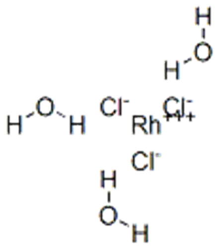 Rhodium chloride(RhCl3), hydrate (9CI) CAS 20765-98-4