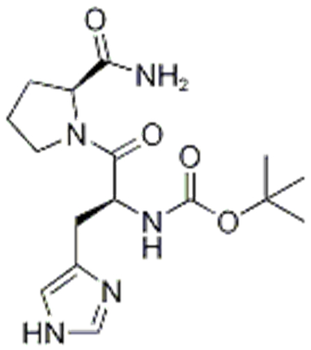TERT-BUTYL (((S)-1-((S)-2-CARBAMOYLPYRROLIDIN-1-YL)-3-(1H-IMIDAZOL-4-YL)-1-OXOPROPAN-2-YL)CARBAMATE CAS 29133-55-9