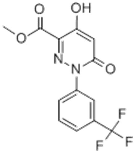 methyl 6-hydroxy-4-oxo-1-[3-(trifluoromethyl)phenyl]pyridazine-3-carboxylate CAS 121582-55-6