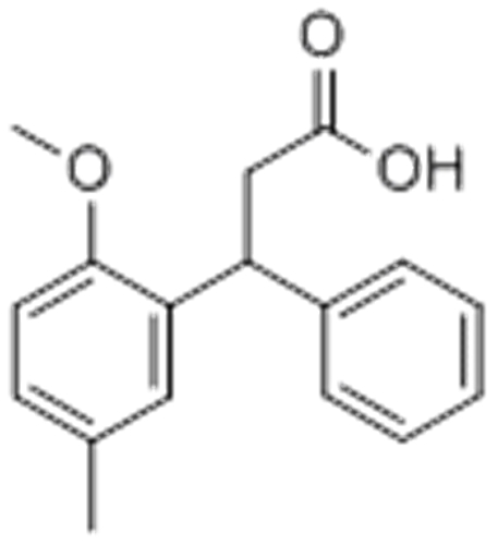 3-(2-Methoxy-5-methylphenyl)-3-phenylpropanoic acid CAS 109089-77-2