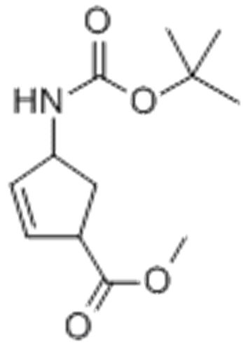 4-[[(1,1-DIMETHYLETHOXY)CARBONYL]AMINO]-2-CYCLOPENTENE-1-CARBOXYLIC ACID METHYL ESTER CAS 168683-02-1