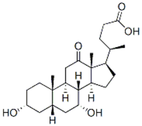3alpha,7alpha-dihydroxy-12-oxo-5beta-cholan-24-oic acid CAS 2458-08-4