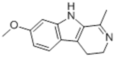 3H-Pyrido[3,4-b]indole,4,9-dihydro-7-methoxy-1-methyl- CAS 304-21-2