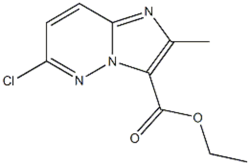 Imidazo[1,2-b]pyridazine-3-carboxylic acid, 6-chloro-2-methyl-, ethyl ester CAS 14714-18-2