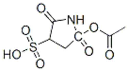 1-Acetyloxy-2,5-dioxopyrrolidine-3-sulfonic acid CAS 152305-87-8