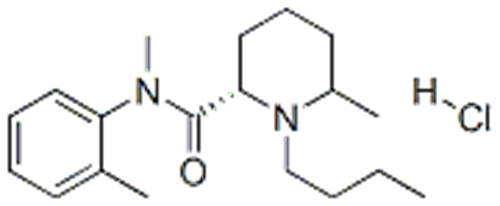 Levobupivacaine hydrochloride
 CAS 27262-48-2
