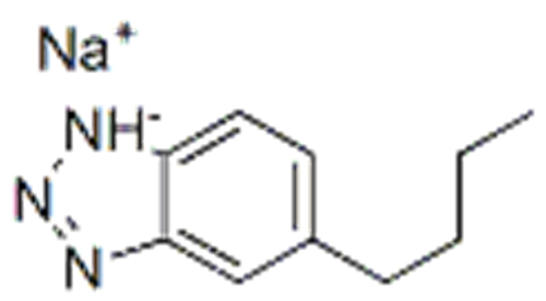 1H-Benzotriazole,6-butyl-, sodium salt (1:1) CAS 118685-34-0