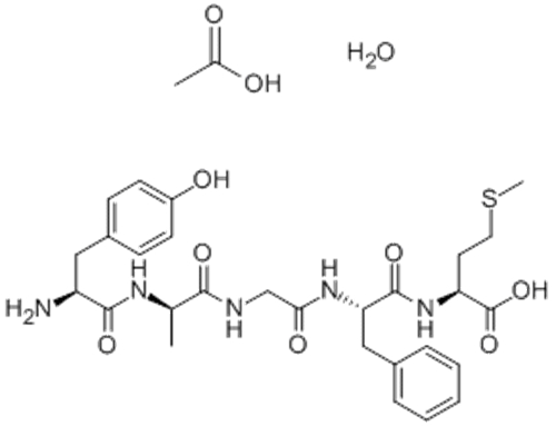 TYR-D-ALA-GLY-PHE-MET ACOH H2O CAS 100929-62-2