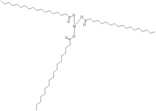 Octadecanoic acid,aluminum salt (3:1) CAS 637-12-7