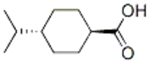 Cyclohexanecarboxylicacid, 4-(1-methylethyl)-, trans CAS 7077-05-6