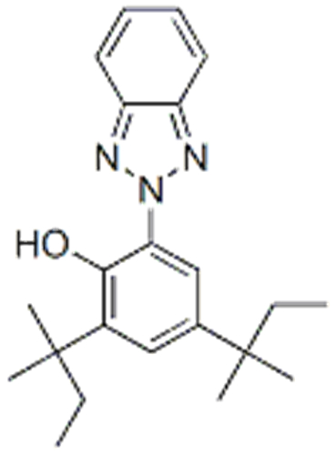Phenol,2-(2H-benzotriazol-2-yl)-4,6-bis(1,1-dimethylpropyl)- CAS 25973-55-1
