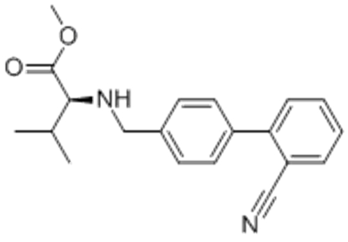 L-Valine,N-[(2'-cyano[1,1'-biphenyl]-4-yl)methyl]-, methyl ester  CAS 137863-89-9