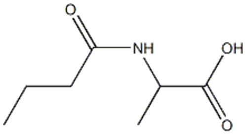Alanine,N-(1-oxobutyl)- CAS 59875-04-6