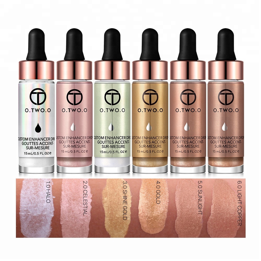 Liquid Highlighter Primer Drops Face Glow Cosmetics